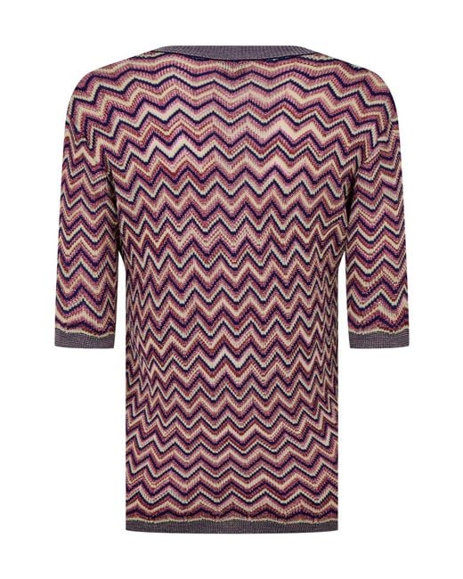 Missoni Multicolored Knitted Sweater
