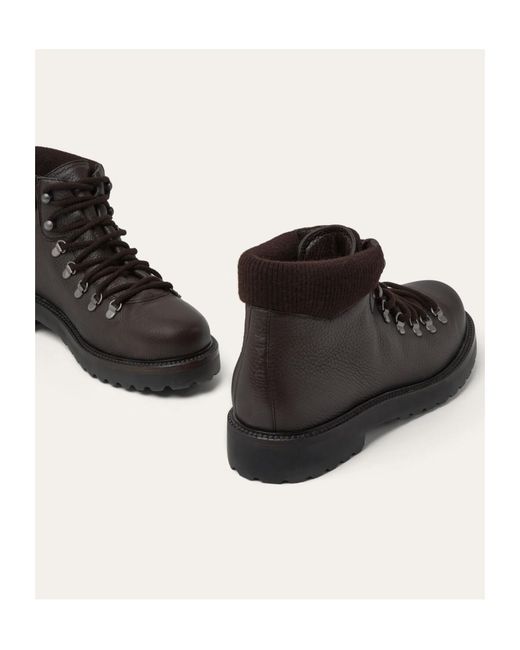 Loro Piana Brown New Laax Walk Ankle Boot for men