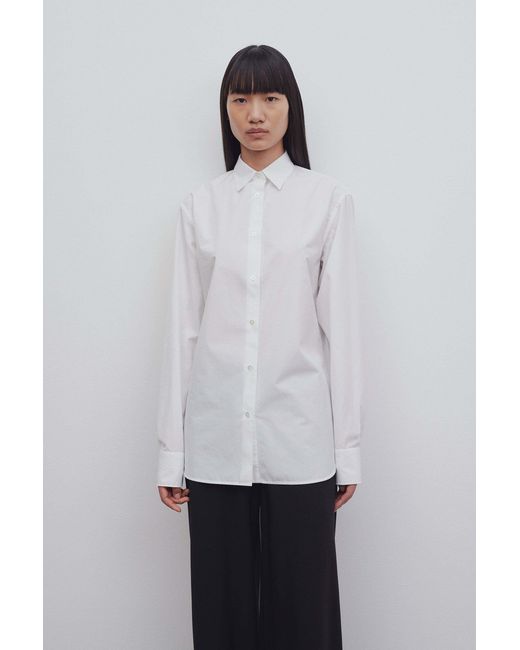 The Row White Sisilia Shirt