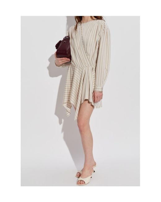 IRO White Utenia Asymmetric Dress