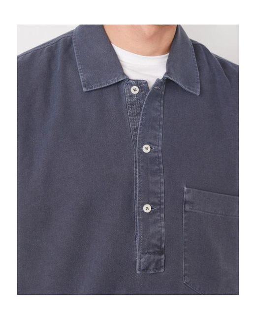 Officine Generale Blue Jordy Shirt for men