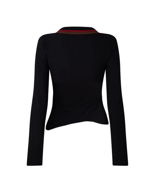 Vivienne Westwood Black Longsleeve Knit Top