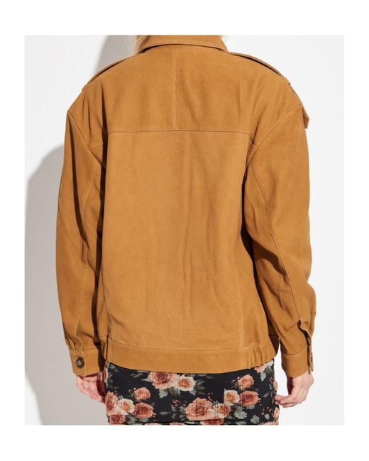 IRO Brown Leather Jackets