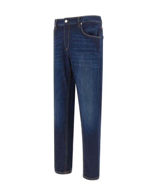 Pt Pantaloni Blue Belt Loop Jeans for men