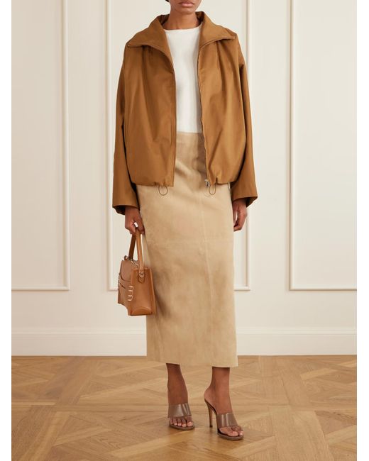 Nour Hammour Brown Long-Sleeved Jacket