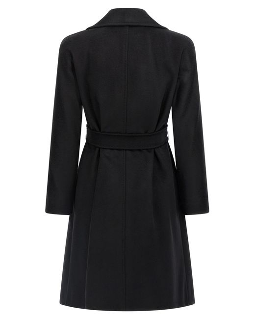 Max Mara Black 'Dravenna' Coat