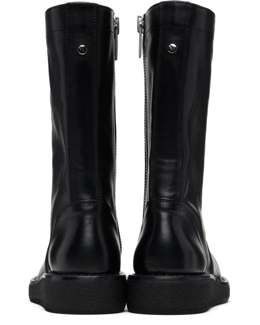 Ann Demeulemeester Black Kasi Mid-Calf Boots