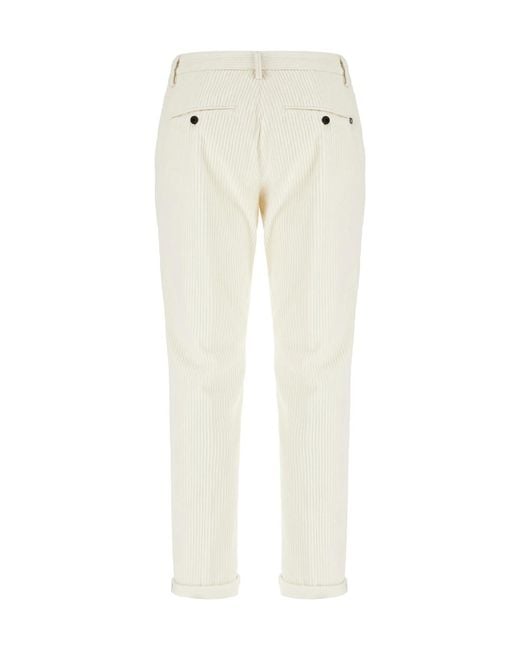Dondup White Pants for men