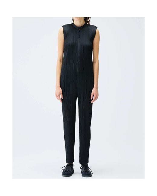 Pleats Please Issey Miyake Black Pleats Please Issey Miyake Monthly Colors September Jumpsuit