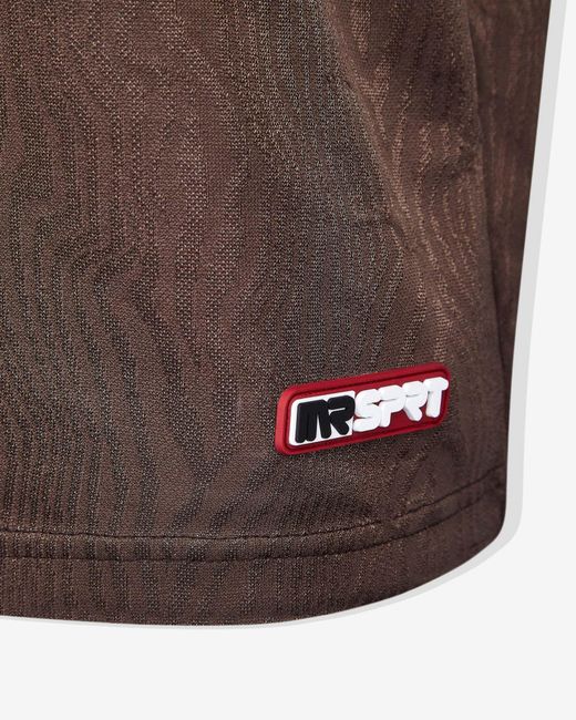Martine Rose Brown Short-Sleeved Polo Shirt for men