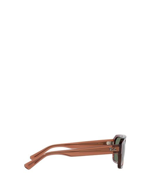 Ray-Ban Green Corrigan Irregular Frame Sunglasses for men