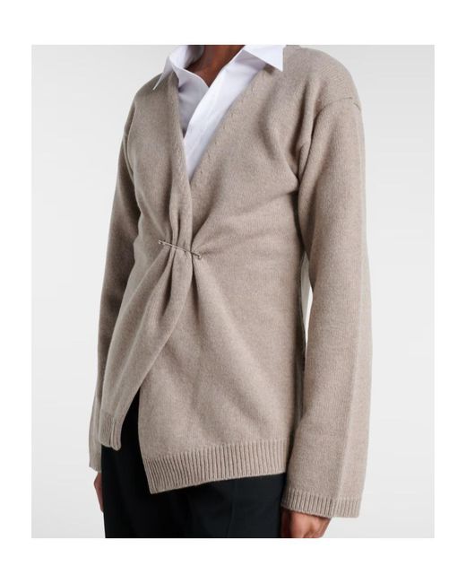 Rohe Brown Long Sleeve Cardigan
