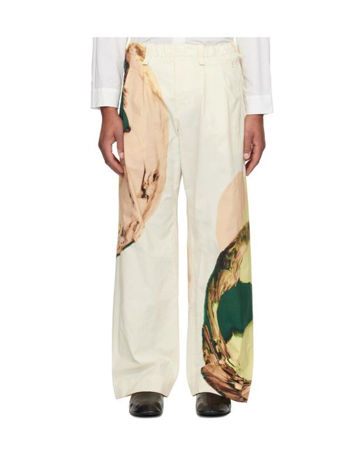 Homme Plissé Issey Miyake Multicolor Pleated Nylon Taffeta Trousers for men