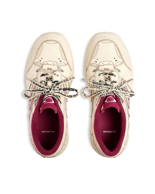 Balenciaga Multicolor Hamptons Medium Worn-Out Sneakers for men