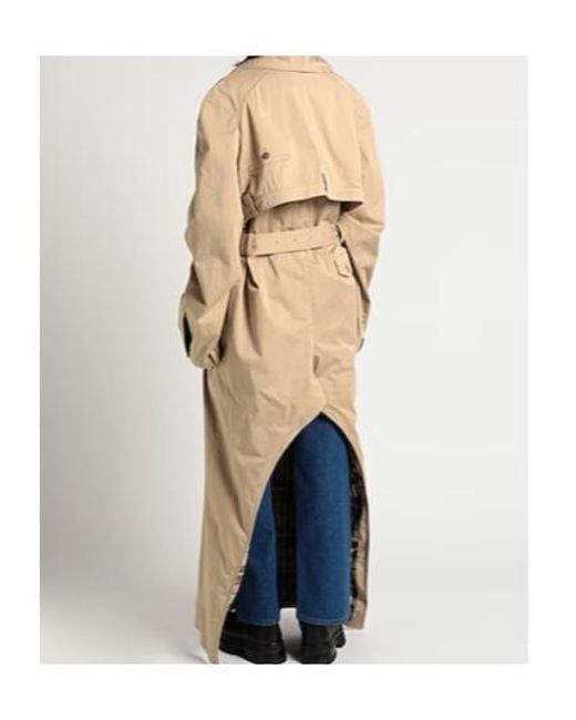 Balenciaga Natural Trench Coats