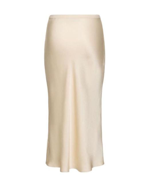 Anine Bing Natural Elastic Waist Skirt
