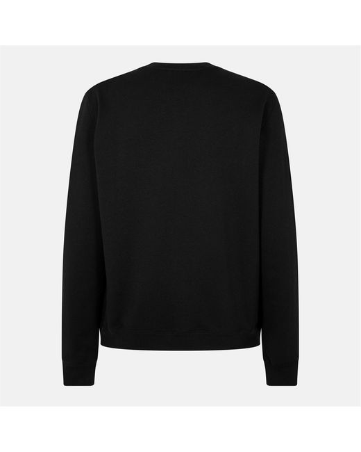 Versace Black Logo Crew Sweater for men