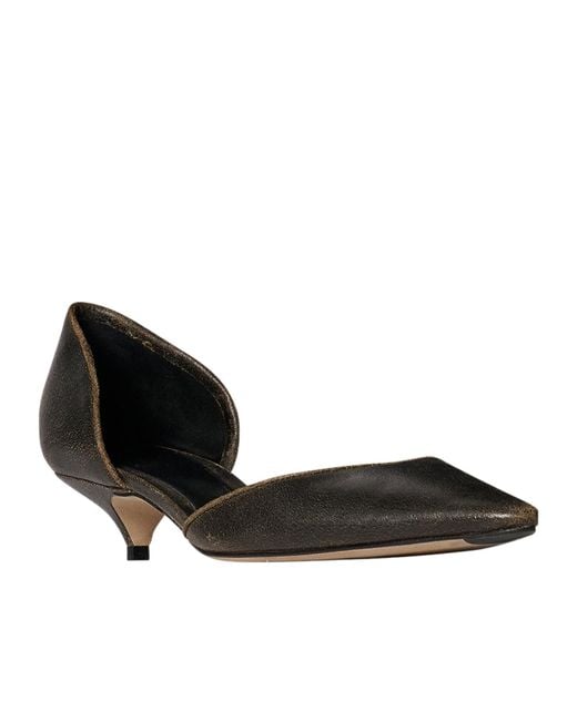 The Row Black Pointed-Toe High-Heeled Sandals