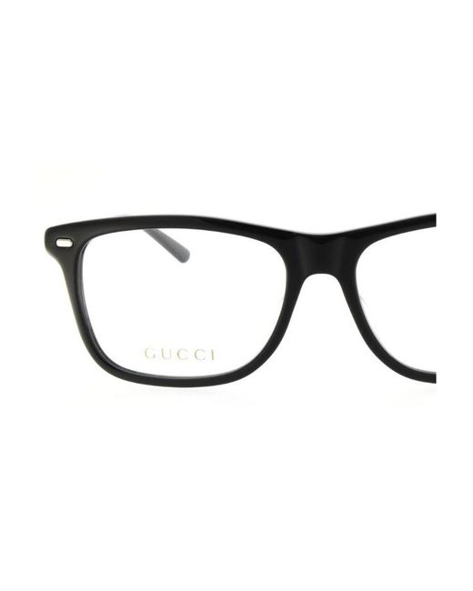 Gucci White Square Design Flat Mirror for men
