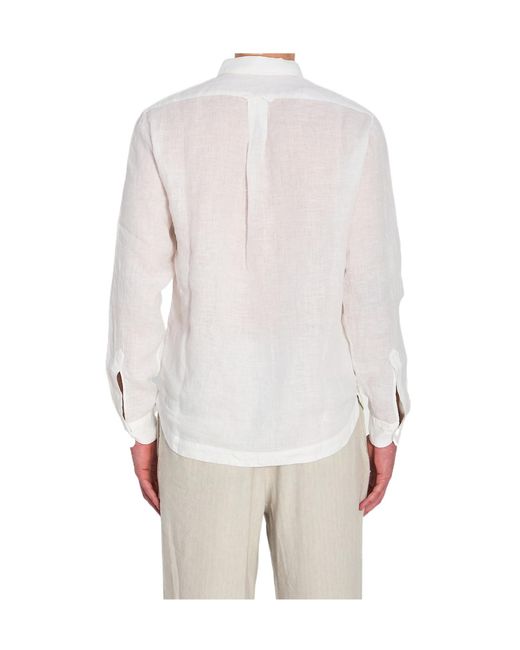 Barena White Pavans Buttoned Shirt for men