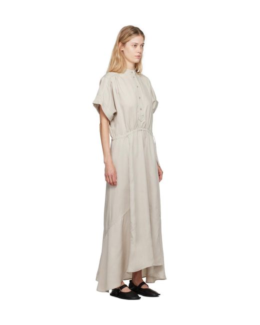 Isabel Marant Natural Valencia Waist Dress