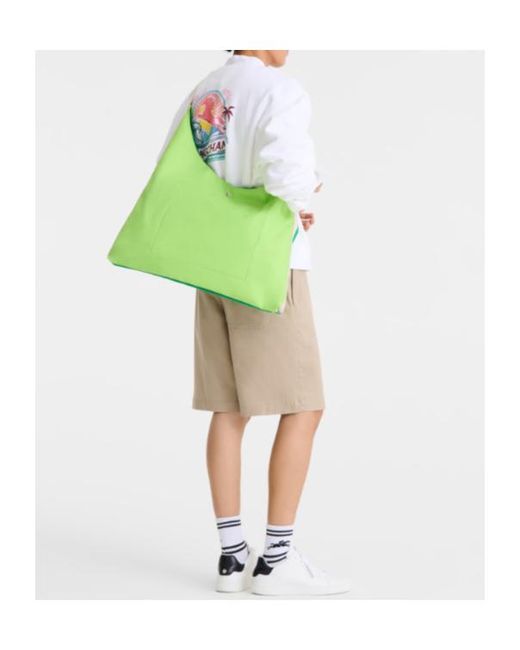 Longchamp Green Re-Play Shoulder Bag