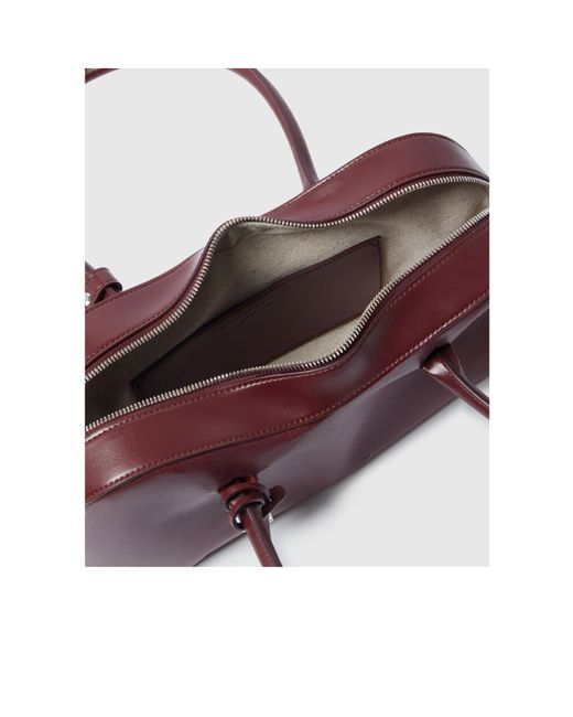 Stella McCartney Purple Stella Ryder Lock Plaque Shoulder Bag