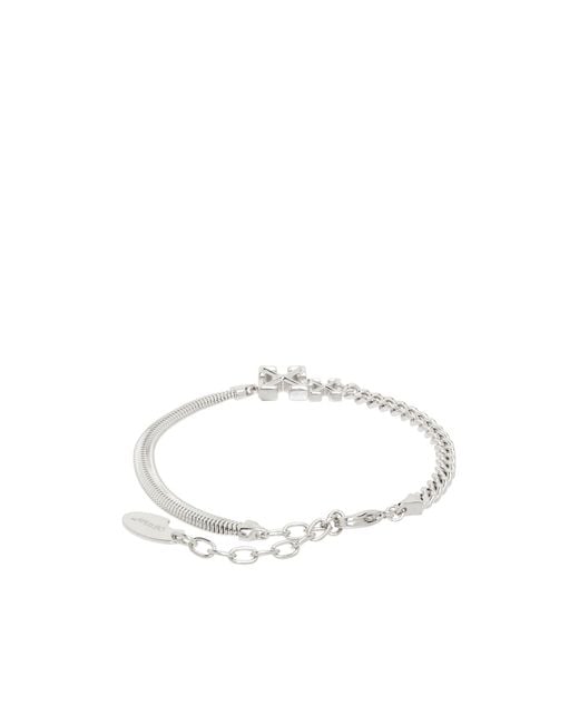 Off-White c/o Virgil Abloh White Double-Arrow Bracelet for men