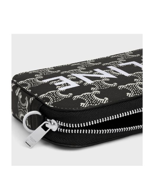 Céline Black Horizontal Pouch for men