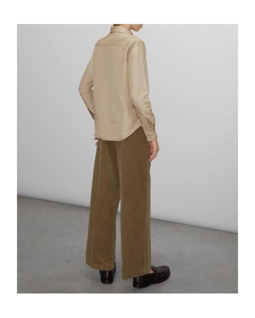 Aspesi Brown Padded Shirt Jacket