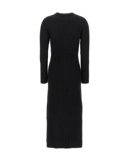 Loulou de Saison Black Bisha Knitted Dress
