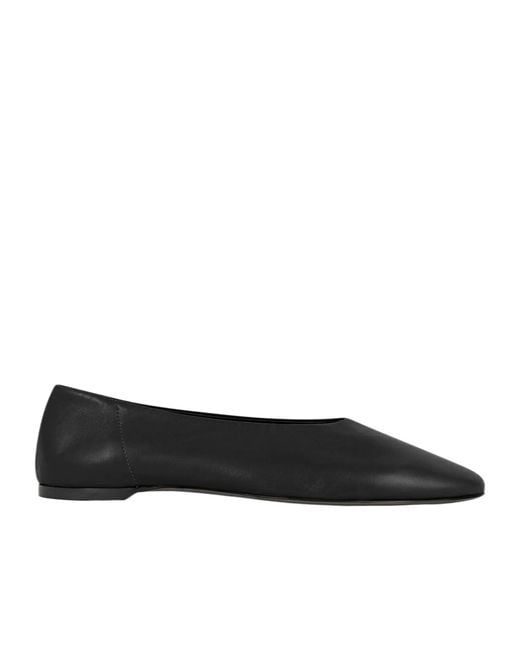 Totême Black Ballet Flats