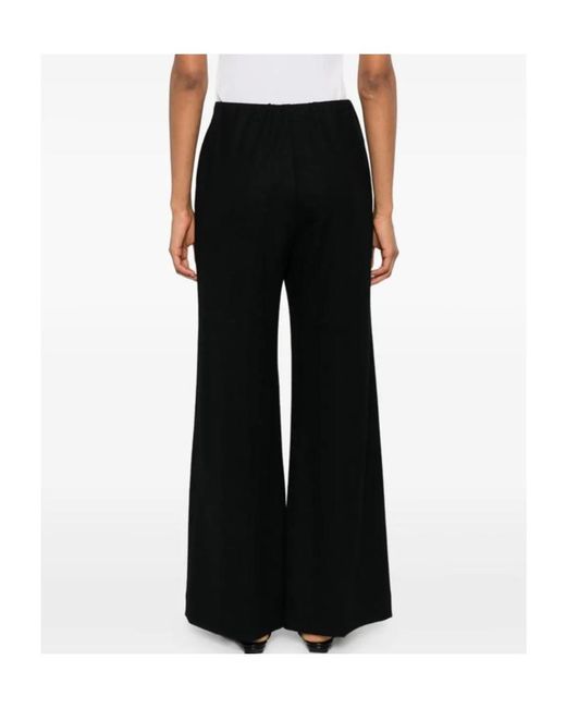 Harris Wharf London Black Wool Trousers