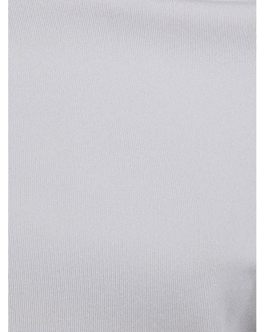 Rick Owens White Collar Top