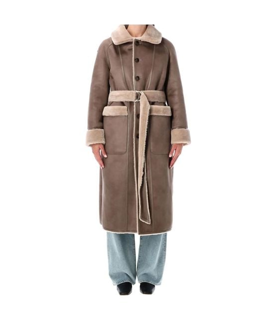 Urbancode Brown Reversible Faux Fur Coat