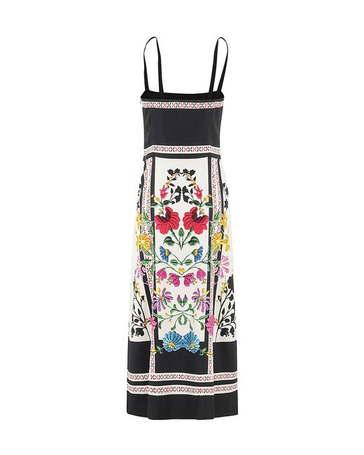 LaDoubleJ White Buy Me A Martini Floral-Print Dress