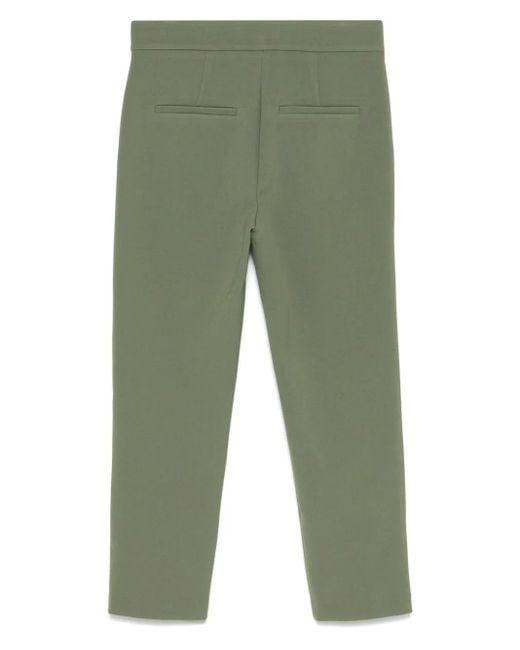 Veronica Beard Green Renzo Trousers