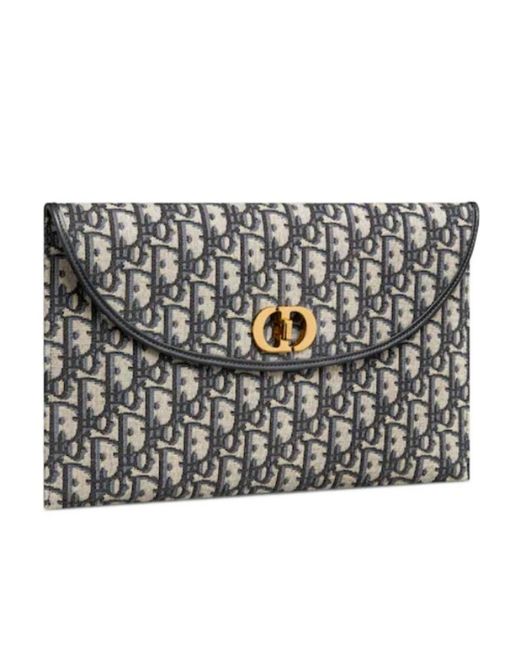 Dior Metallic 30Montaigne Avenue Pouch With Flap
