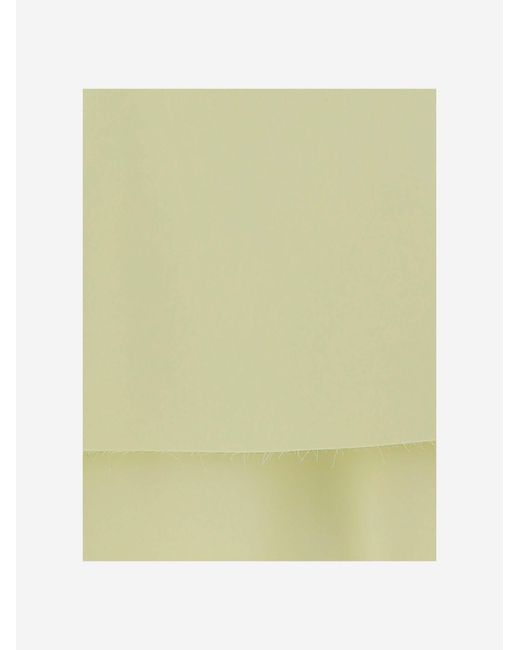 Jil Sander Yellow Halterneck Sleeveless Top