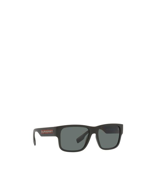 Burberry Gray Eyewear Square Frame Sunglasses for men