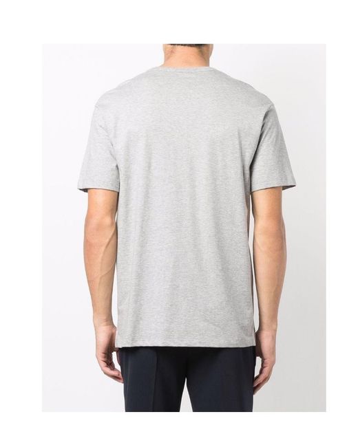 Alexander McQueen White Pattern Printed Short-Sleeved T-Shirt for men