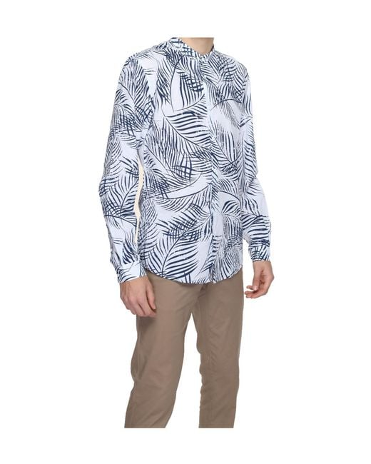 Antony Morato Blue Long-Sleeved Shirt for men