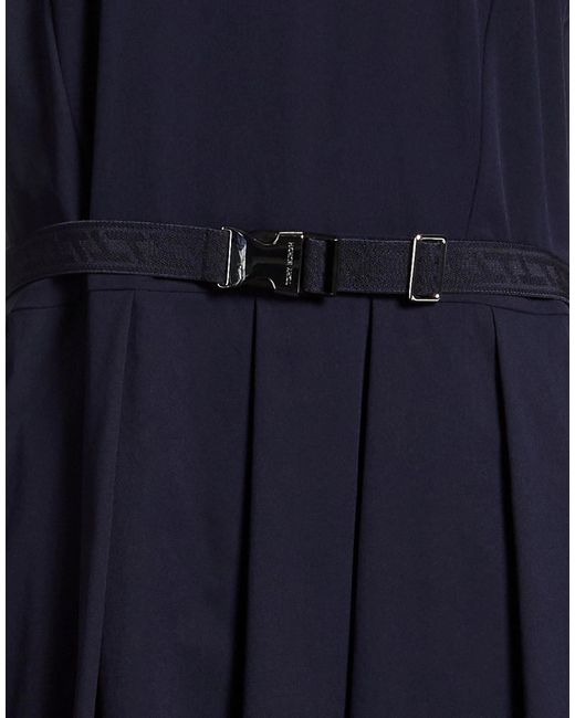 Tory Burch Blue Sleeveless Pleated Dress