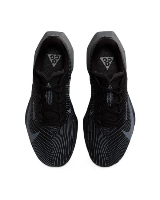 Nike Black Acg Ultrafly Trail Running Shoes for men