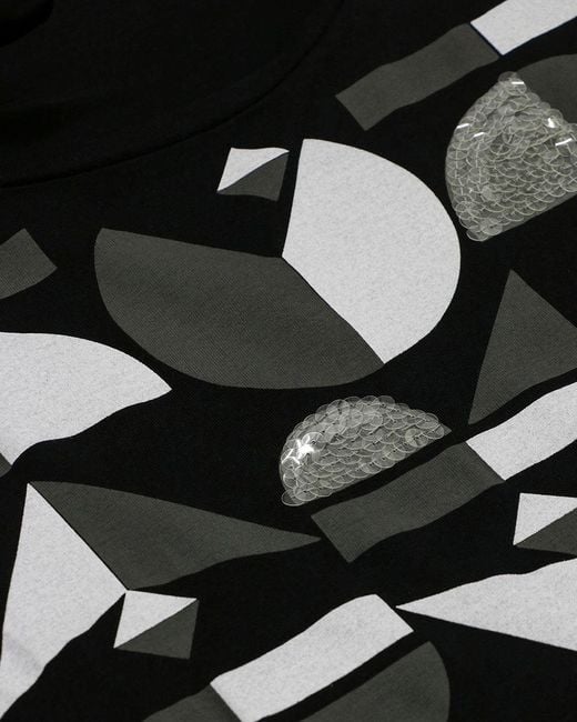 Iceberg Black Printed Sleeveless T-Shirt