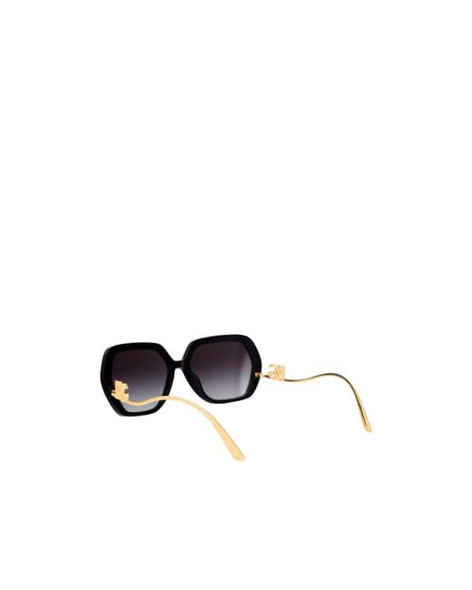 Dolce & Gabbana White Full Frame Sunglasses
