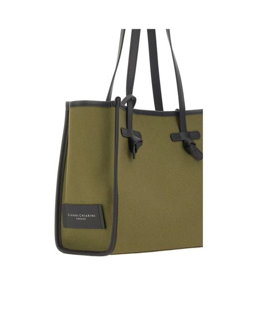 Gianni Chiarini Green Marcella Tote Bag