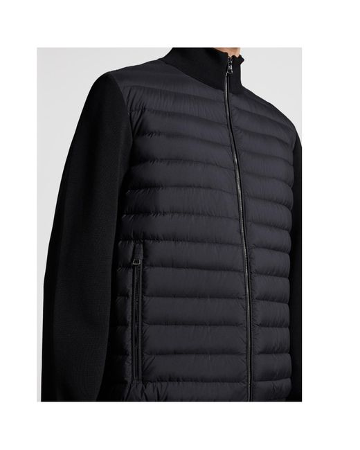 Moncler Black Down Jackets for men