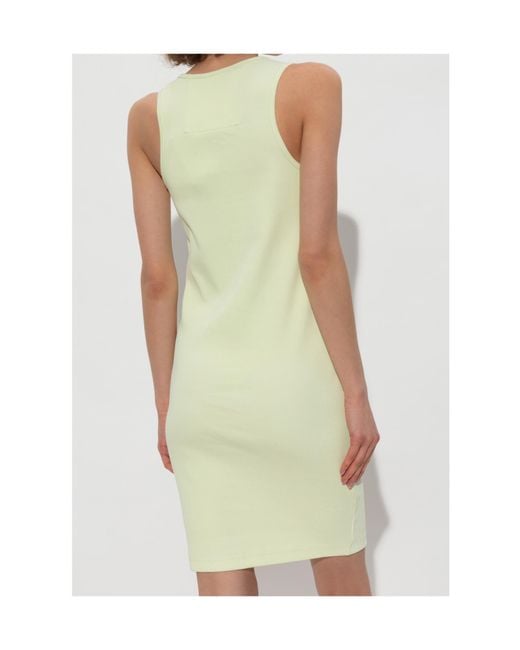 Givenchy White Ribbed Dress