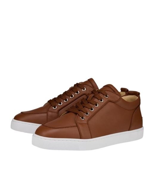 Christian Louboutin Brown Sneaker Bassa Rantulow for men